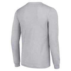 Detroit Red Wings Starter Retro Graphic Long Sleeve Crew T-Shirt - Heather Gray - NHL