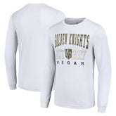 Vegas Golden Knights Starter Logo Graphic Long Sleeve T-Shirt - White - NHL