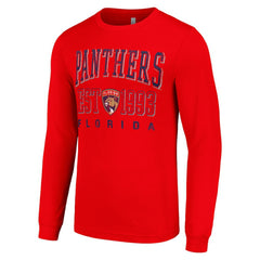 Florida Panthers Starter Logo Graphic Long Sleeve T-Shirt - Red - NHL