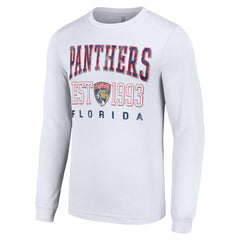 Florida Panthers Starter Logo Graphic Long Sleeve T-Shirt - White - NHL