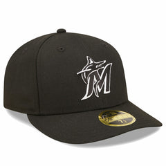 Miami Marlins New Era Low Profile 59FIFTY Fitted Hat - MLB