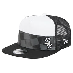 Chicago White Sox New Era Checkmate Trucker 9FIFTY Snapback Hat - MLB