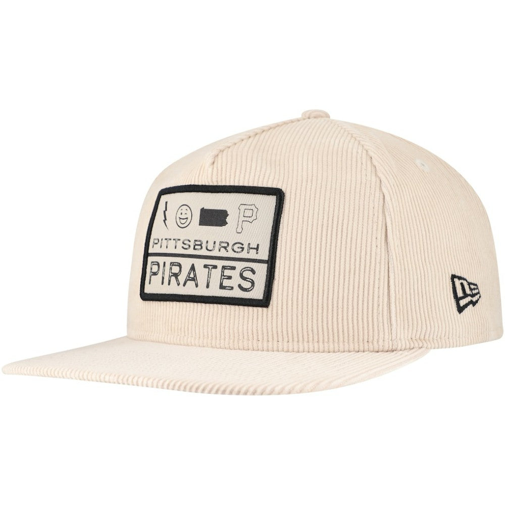 Pittsburgh Pirates New Era Summer Essential Golfer Snapback Hat - MLB