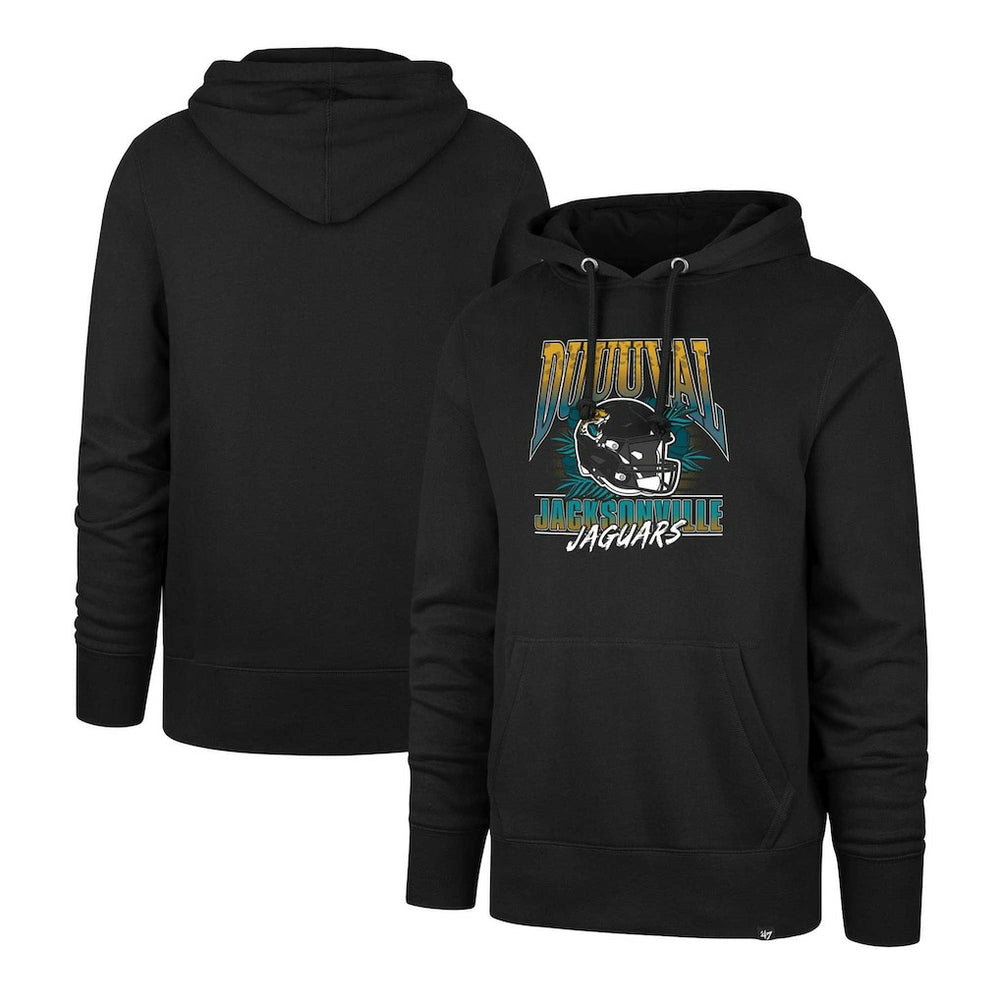 Jacksonville Jaguars '47 Regional Headline Pullover Hoodie Black | 47 brand
