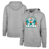 Miami Dolphins '47 Regional Headline Pullover Hoodie Gray | 47 brand