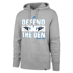 Detroit Lions '47 Regional Headline Pullover Hoodie Gray | 47 brand