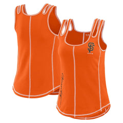 San Francisco Giants WEAR by Erin Andrews Women's Contrast Stitch Tank Top - MLB