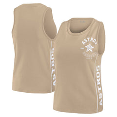 Houston Astros WEAR by Erin Andrews Women's Tonal Tank Top - MLB