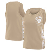 Milwaukee Brewers WEAR by Erin Andrews Women's Tonal Tank Top - MLB