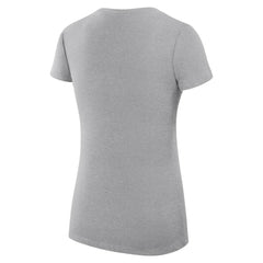 Indiana Pacers G-III 4Her by Carl Banks Women's Super-Slim Fit Lightweight Large City Logo V-Neck T-Shirt Heather Gray - NBA
