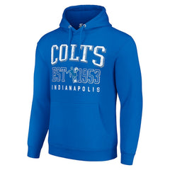 Indianapolis Colts Starter Unisex Throwback Logo Pullover Hoodie Royal | NFL