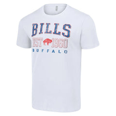 Buffalo Bills Starter Throwback Logo T-Shirt White | NFL