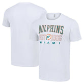 Miami Dolphins Starter Throwback Logo T-Shirt White | NFL