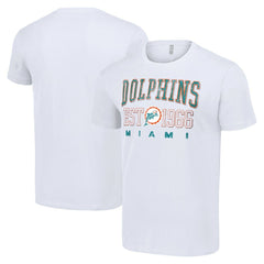 Miami Dolphins Starter Throwback Logo T-Shirt White | NFL