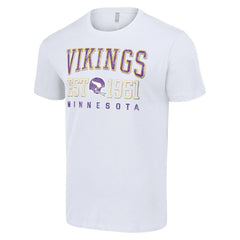Minnesota Vikings Starter Throwback Logo T-Shirt White | NFL