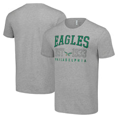 Philadelphia Eagles Starter Throwback Logo T-Shirt Heather Gray | NFL
