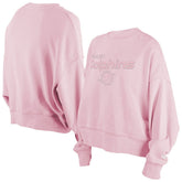 Miami Dolphins New Era Women's Cozy Pullover Sweatshirt Pink | NFL