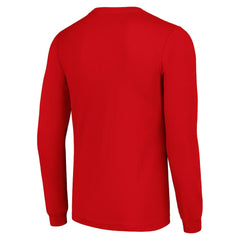 Kansas City Chiefs Starter Half Helmet Logo Long Sleeve T-Shirt Red | NFL