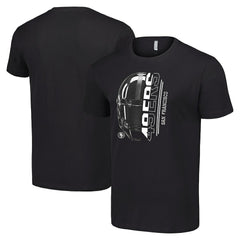 San Francisco 49ers Starter Half Helmet Logo T-Shirt Black | NFL