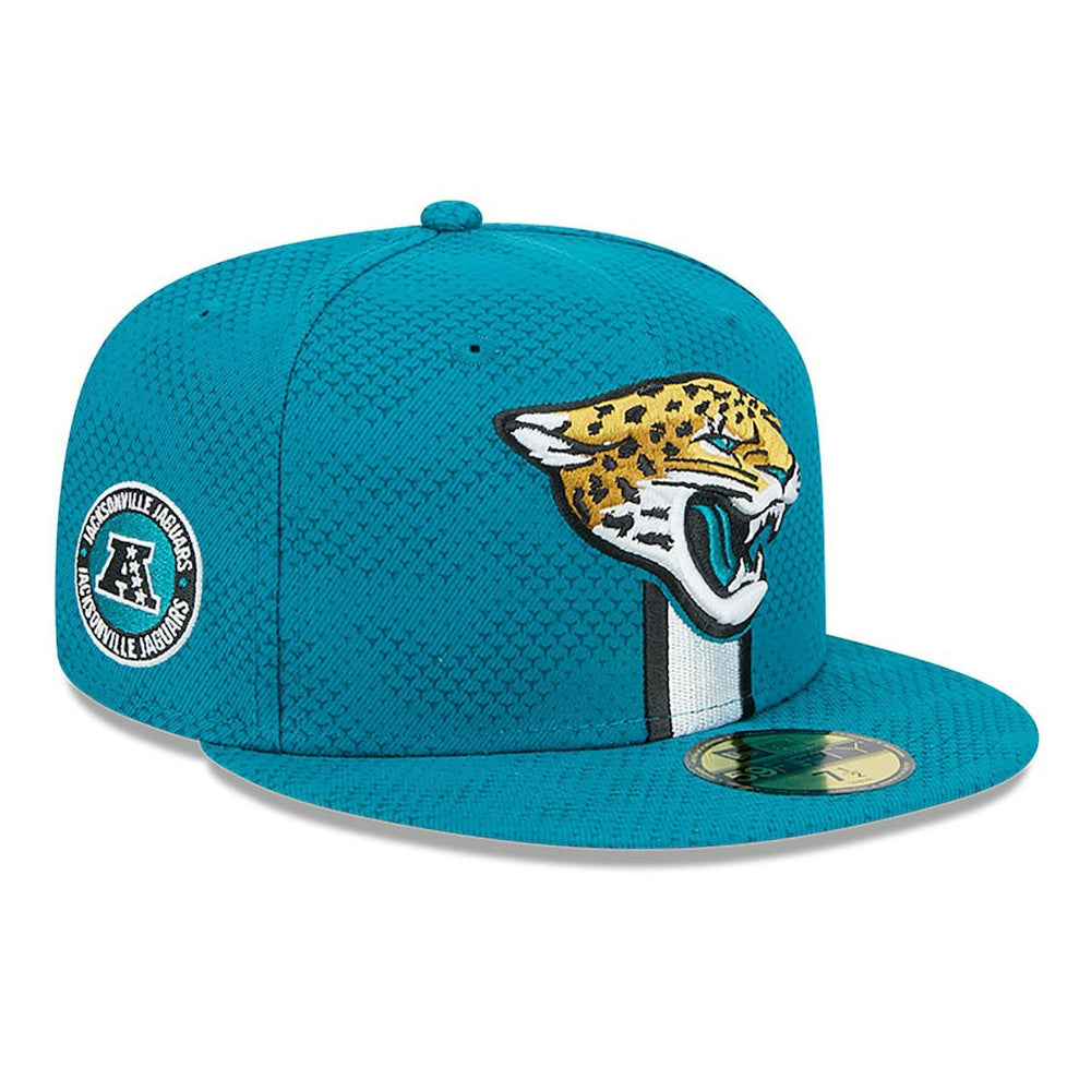 Jacksonville Jaguars New Era 2024 Sideline 59FIFTY Fitted Hat Teal | NFL