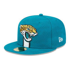 Jacksonville Jaguars New Era 2024 Sideline 59FIFTY Fitted Hat Teal | NFL