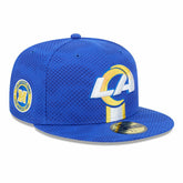 Los Angeles Rams New Era 2024 Sideline 59FIFTY Fitted Hat Royal | NFL