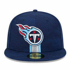 Tennessee Titans New Era 2024 Sideline 59FIFTY Fitted Hat Navy | NFL