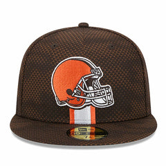Cleveland Browns New Era 2024 Sideline 59FIFTY Fitted Hat Brown | NFL