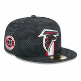 Atlanta Falcons New Era 2024 Sideline 59FIFTY Fitted Hat Black | NFL