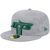 New York Jets New Era 2024 Sideline 59FIFTY Fitted Hat Gray | NFL