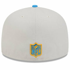 Los Angeles Chargers New Era 2024 Sideline Historic 59FIFTY Fitted Hat Stone/Powder Blue | NFL