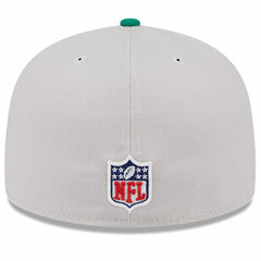Philadelphia Eagles New Era 2024 Sideline Historic 59FIFTY Fitted Hat Stone/Kelly Green | NFL