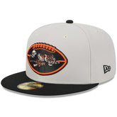Cincinnati Bengals New Era 2024 Sideline Historic 59FIFTY Fitted Hat Stone/Black | NFL