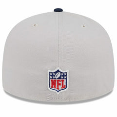 Dallas Cowboys New Era 2024 Sideline Historic 59FIFTY Fitted Hat Stone/Navy | NFL