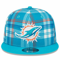Miami Dolphins New Era 2024 Sideline Statement 9FIFTY Snapback Hat Aqua | NFL