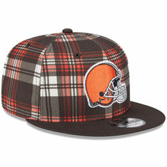 Cleveland Browns New Era 2024 Sideline Statement 9FIFTY Snapback Hat Brown | NFL