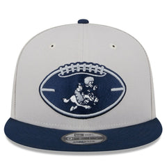 Dallas Cowboys New Era 2024 Sideline Historic 9FIFTY Snapback Hat Stone/Navy | NFL