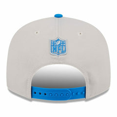 Detroit Lions New Era 2024 Sideline Historic 9FIFTY Snapback Hat Stone/Blue | NFL