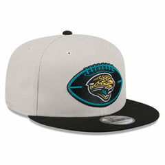 Jacksonville Jaguars New Era 2024 Sideline Historic 9FIFTY Snapback Hat Stone/Black | NFL