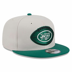 New York Jets New Era 2024 Sideline Historic 9FIFTY Snapback Hat Stone/Green | NFL