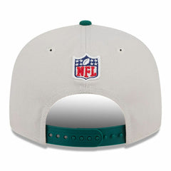 New York Jets New Era 2024 Sideline Historic 9FIFTY Snapback Hat Stone/Green | NFL