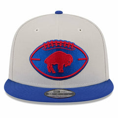Buffalo Bills New Era 2024 Sideline Historic 9FIFTY Snapback Hat Stone/Royal | NFL