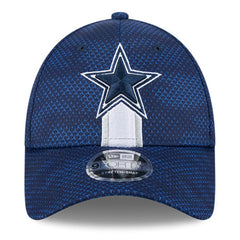 Dallas Cowboys New Era 2024 Sideline 9FORTY Stretch-Snap Hat Navy | NFL