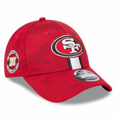 San Francisco 49ers New Era 2024 Sideline 9FORTY Stretch-Snap Hat Scarlet | NFL