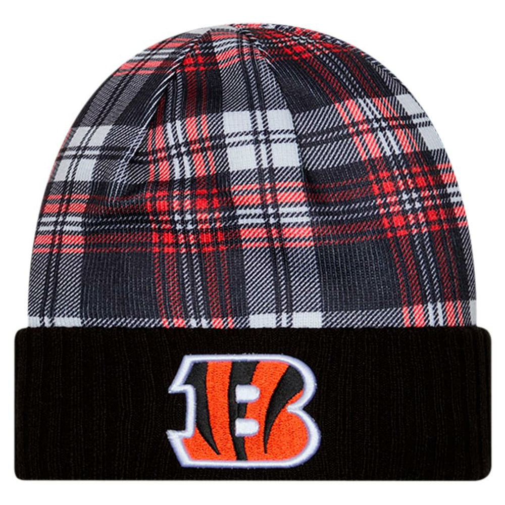 Cincinnati Bengals New Era Sideline Statement Cuffed Knit Hat Black | NFL