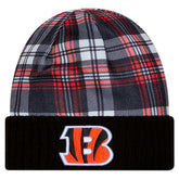 Cincinnati Bengals New Era Sideline Statement Cuffed Knit Hat Black | NFL