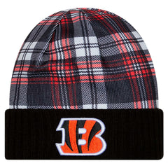 Cincinnati Bengals New Era Sideline Statement Cuffed Knit Hat Black | NFL
