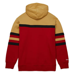 Chicago Bulls Head Coach Pullover Hoodie Red/Gold - NBA