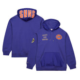 Phoenix Suns Team OG 2.0 Vintage Logo Fleece Pullover Hoodie Purple - NBA