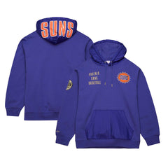 Phoenix Suns Team OG 2.0 Vintage Logo Fleece Pullover Hoodie Purple - NBA
